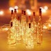 SET X 5 TAPONES DE BOTELLAS CON ALAMBRE LED