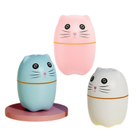 MINI HUMIDIFICADOR GATO CON LUZ