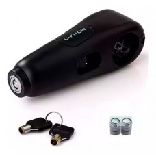 TRABA FRENO PLASTICO MOTO CON ALARMA 1