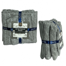 SET GRANDE DE TOALLAS SECADO RAPIDO X 3 PIEZAS