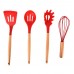 SET X 16 PZAS DE UTENSILIOS SILICONA
