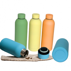 BOTELLA TERMICA SILICONADA 500ML