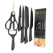 SET DE CUCHILLOS DE COCINA 6 PIEZAS