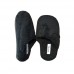 PANTUFLON PELUCHE NEGRO