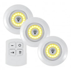 SET X 3 LUCES LED INALAMBRICAS