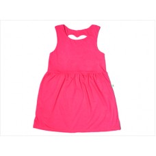 VESTIDO LISO FUCSIA
